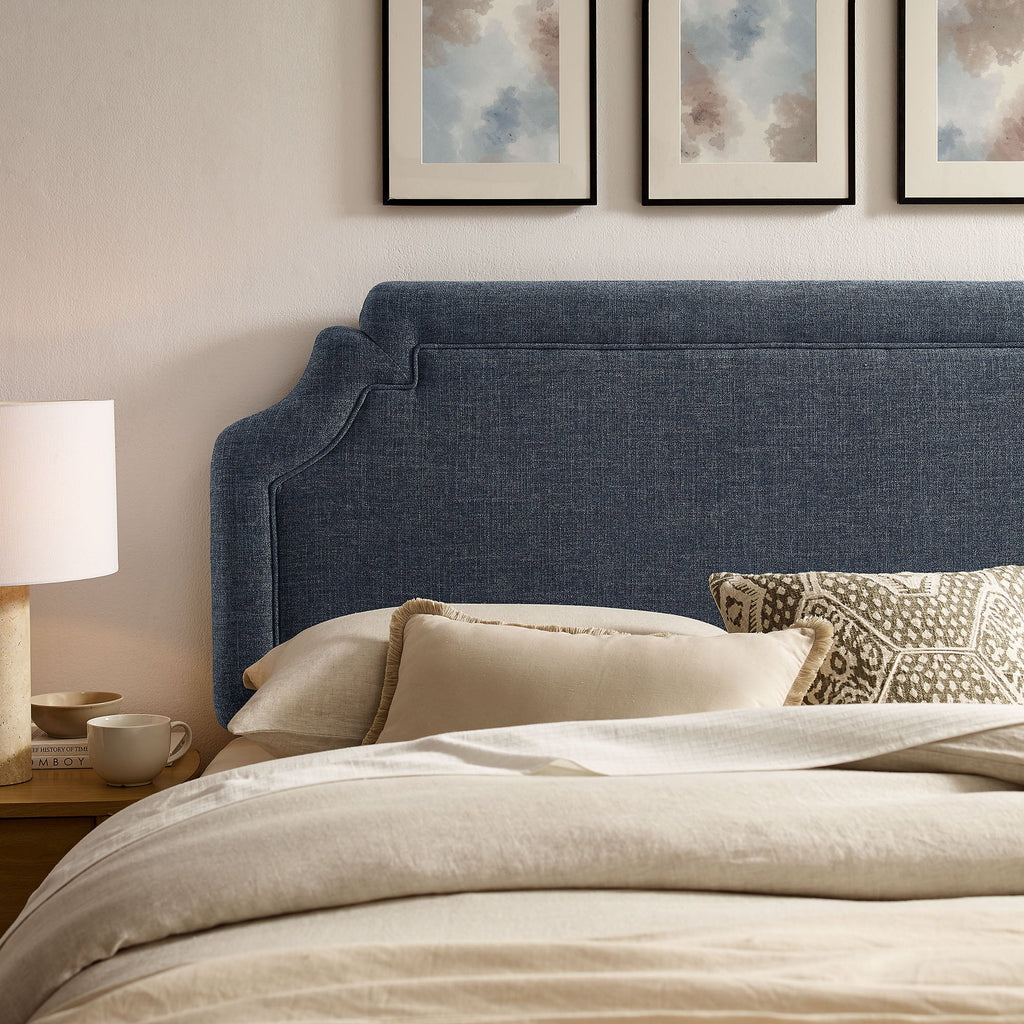 Magnolia Upholstered Fabric Queen Size Headboard by Modway