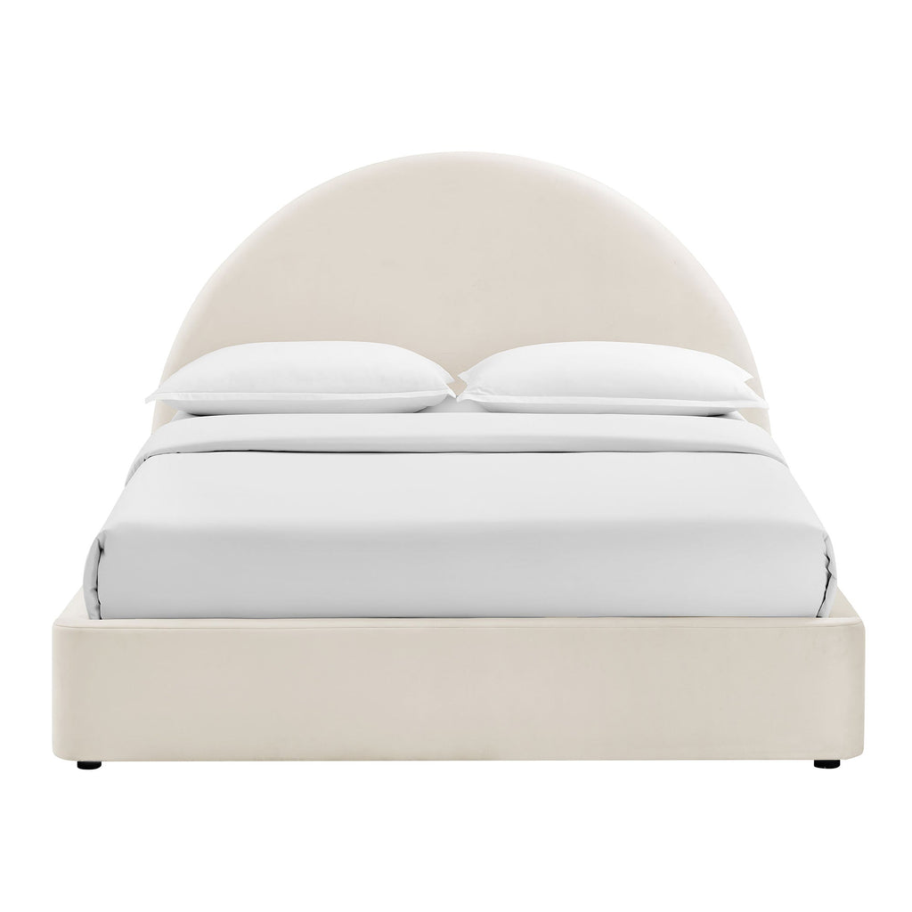 Resort King Arched Performance Velvet Storage Platform Bed Frame by Modway