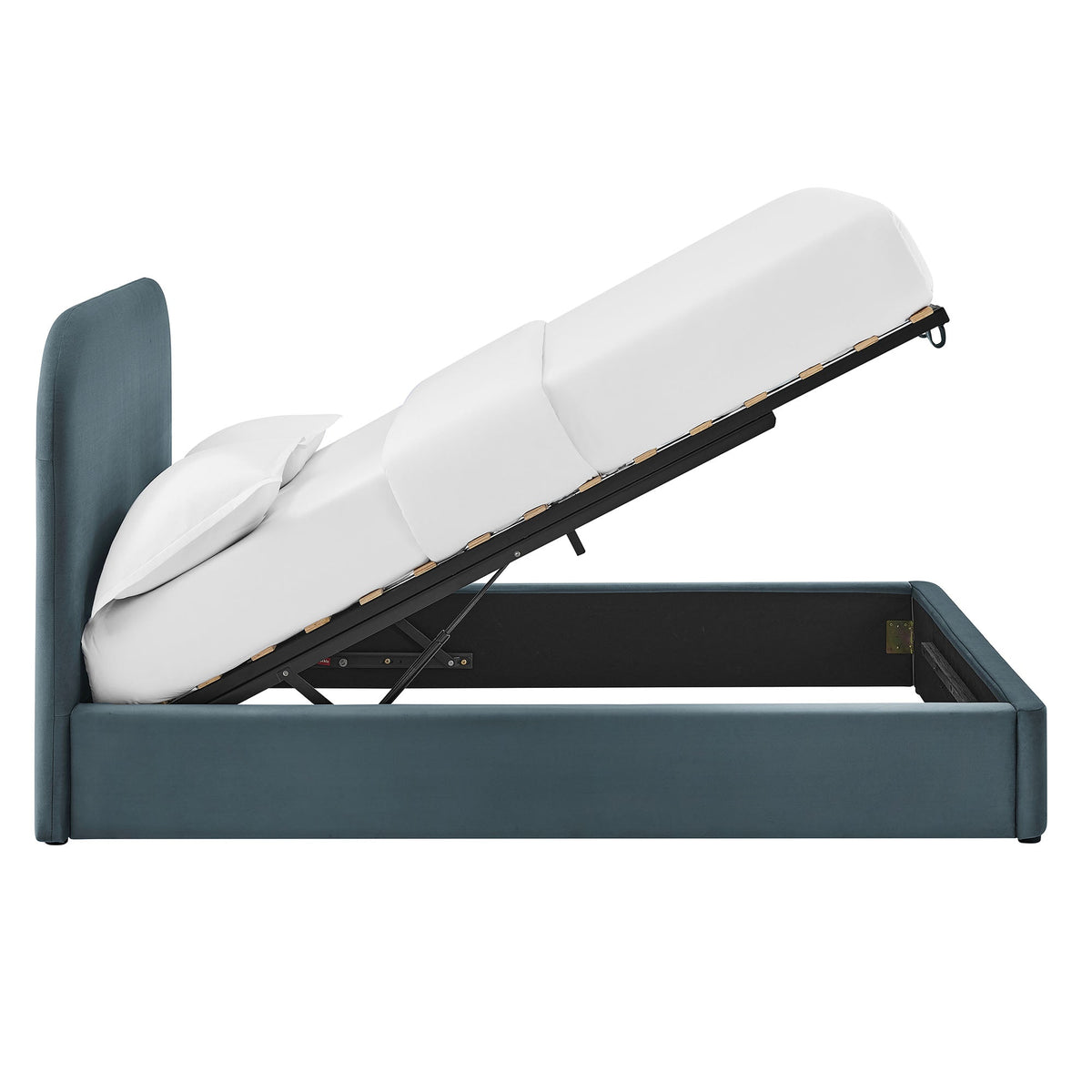 Keynote Full Performance Velvet Storage Platform Bed Frame by Modway