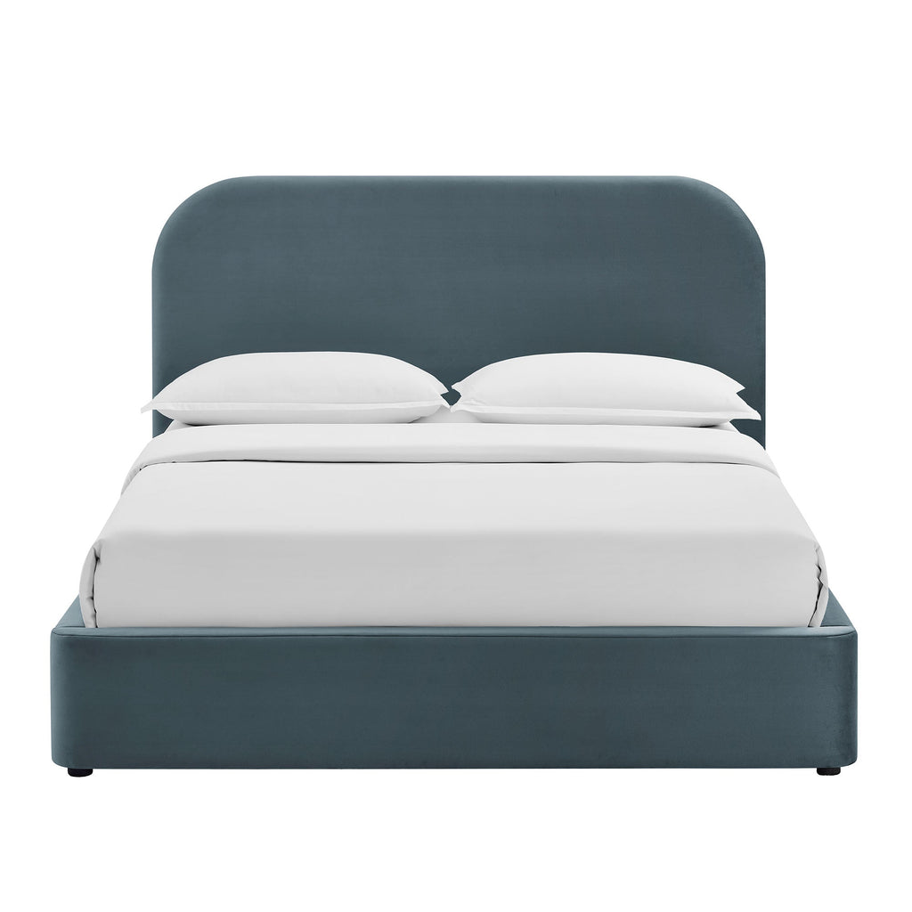 Keynote Full Performance Velvet Storage Platform Bed Frame by Modway