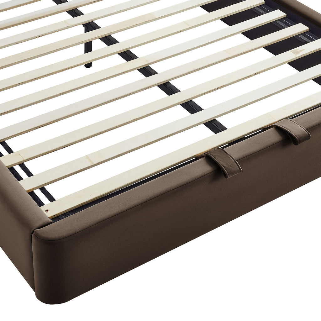 Keynote Full Performance Velvet Storage Platform Bed Frame by Modway