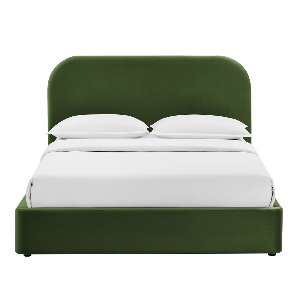 Keynote Full Performance Velvet Storage Platform Bed Frame by Modway