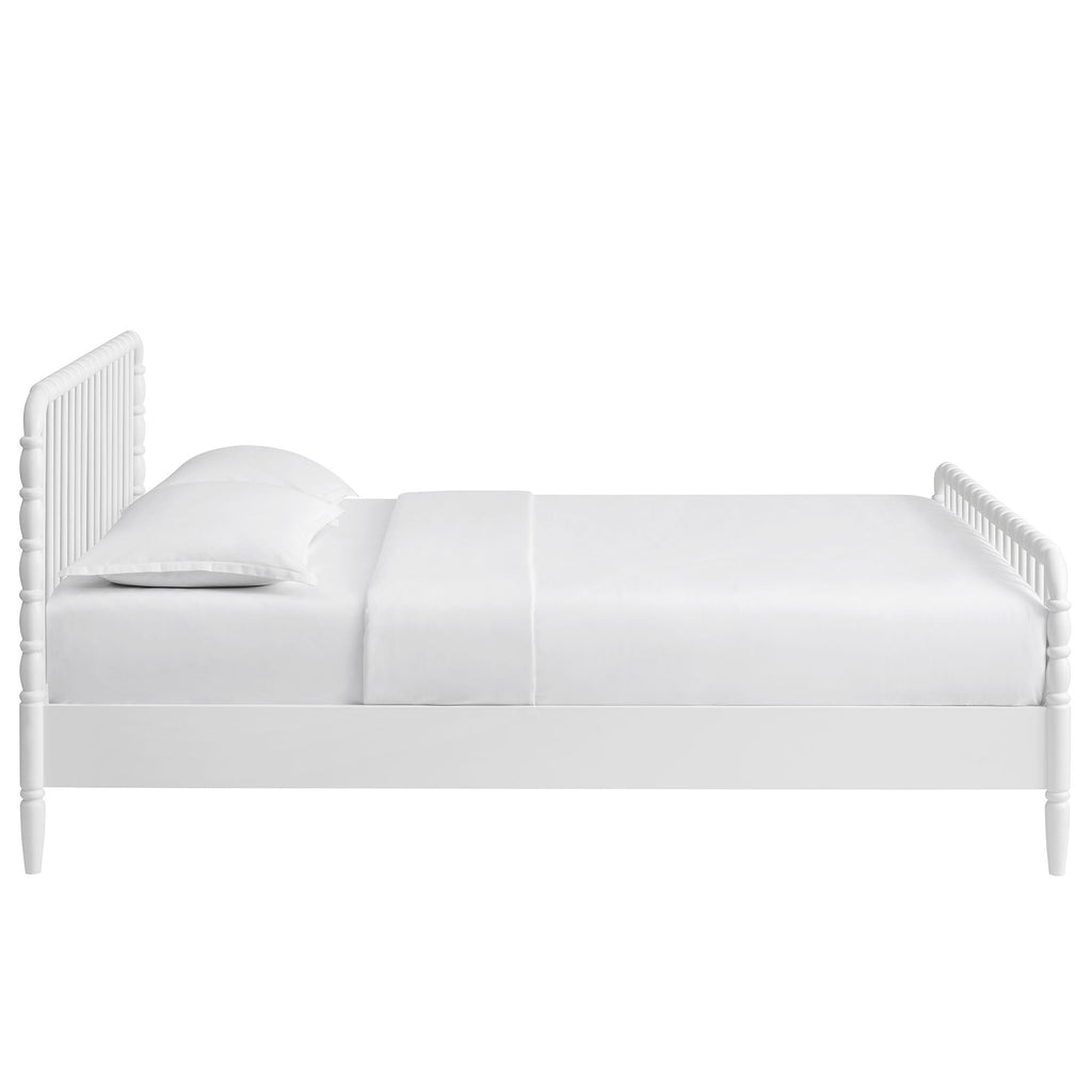 Arlette King Size Wood Spindle Bed Frame by Modway