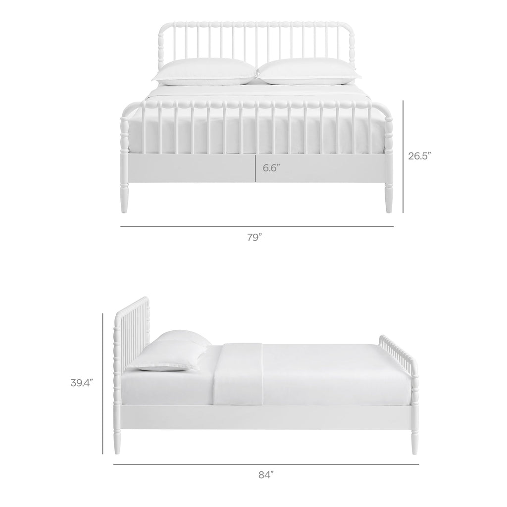 Arlette King Size Wood Spindle Bed Frame by Modway