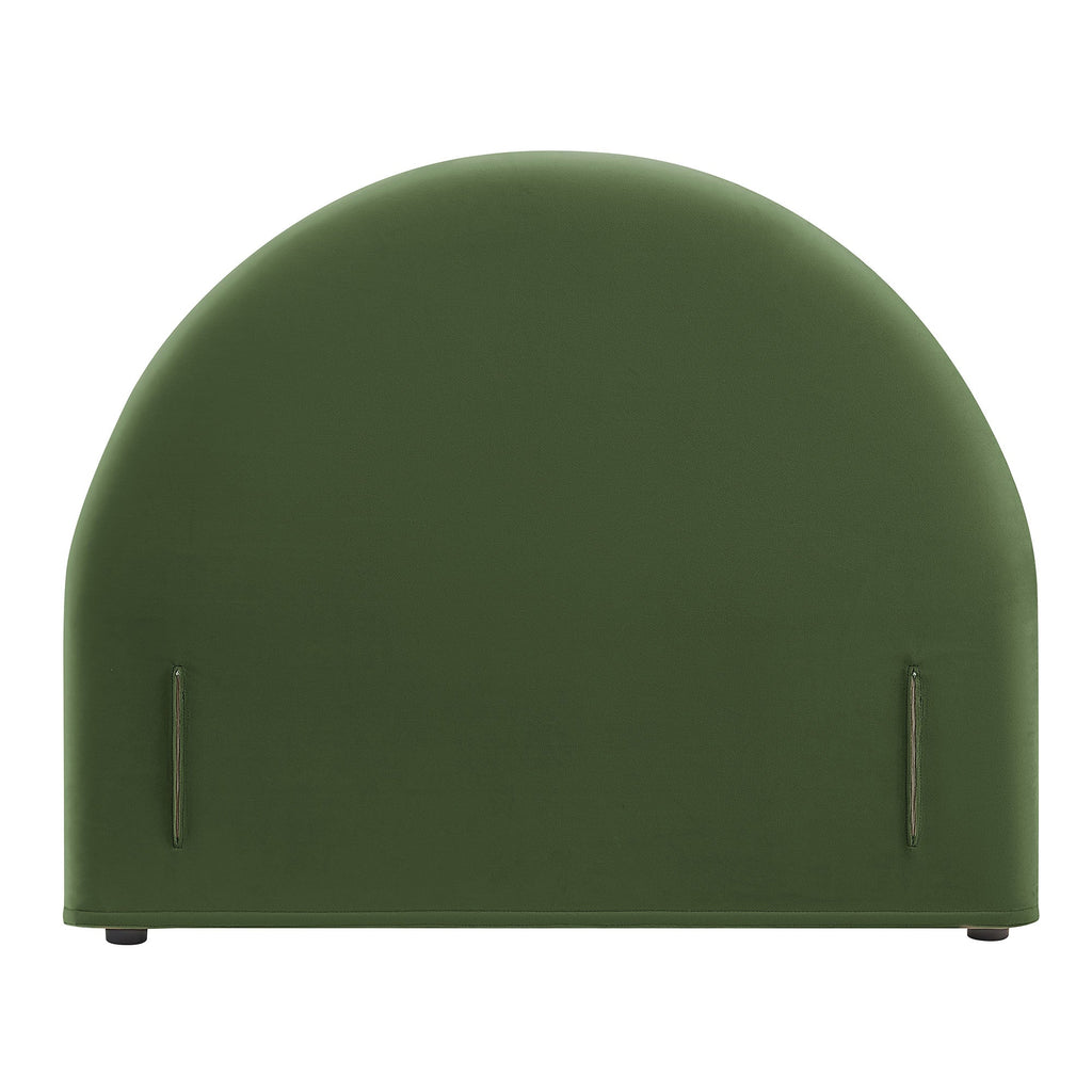 Resort Twin Size Stain-Resistant Performance Velvet Arched Headboard by Modway