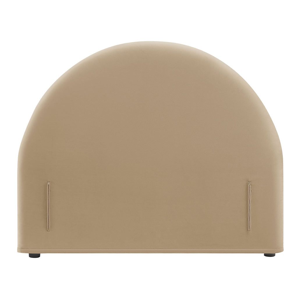 Resort Twin Size Stain-Resistant Performance Velvet Arched Headboard by Modway