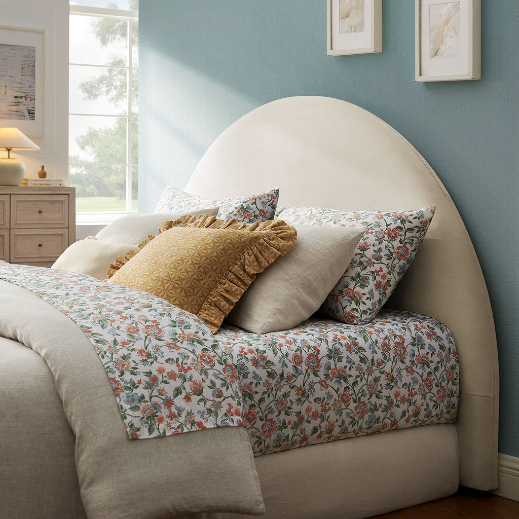 Resort Twin Size Stain-Resistant Performance Velvet Arched Headboard by Modway
