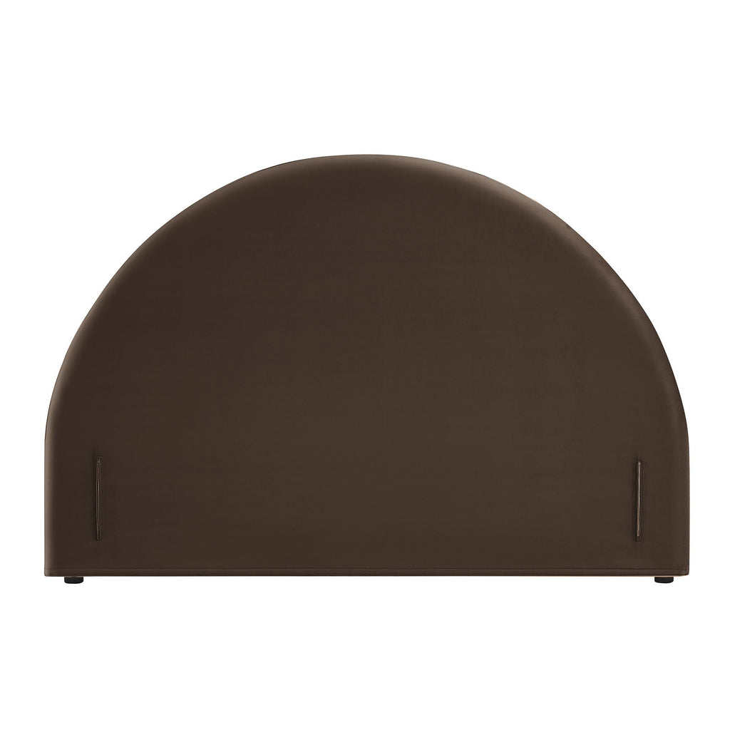 Resort Twin Size Stain-Resistant Performance Velvet Arched Headboard by Modway
