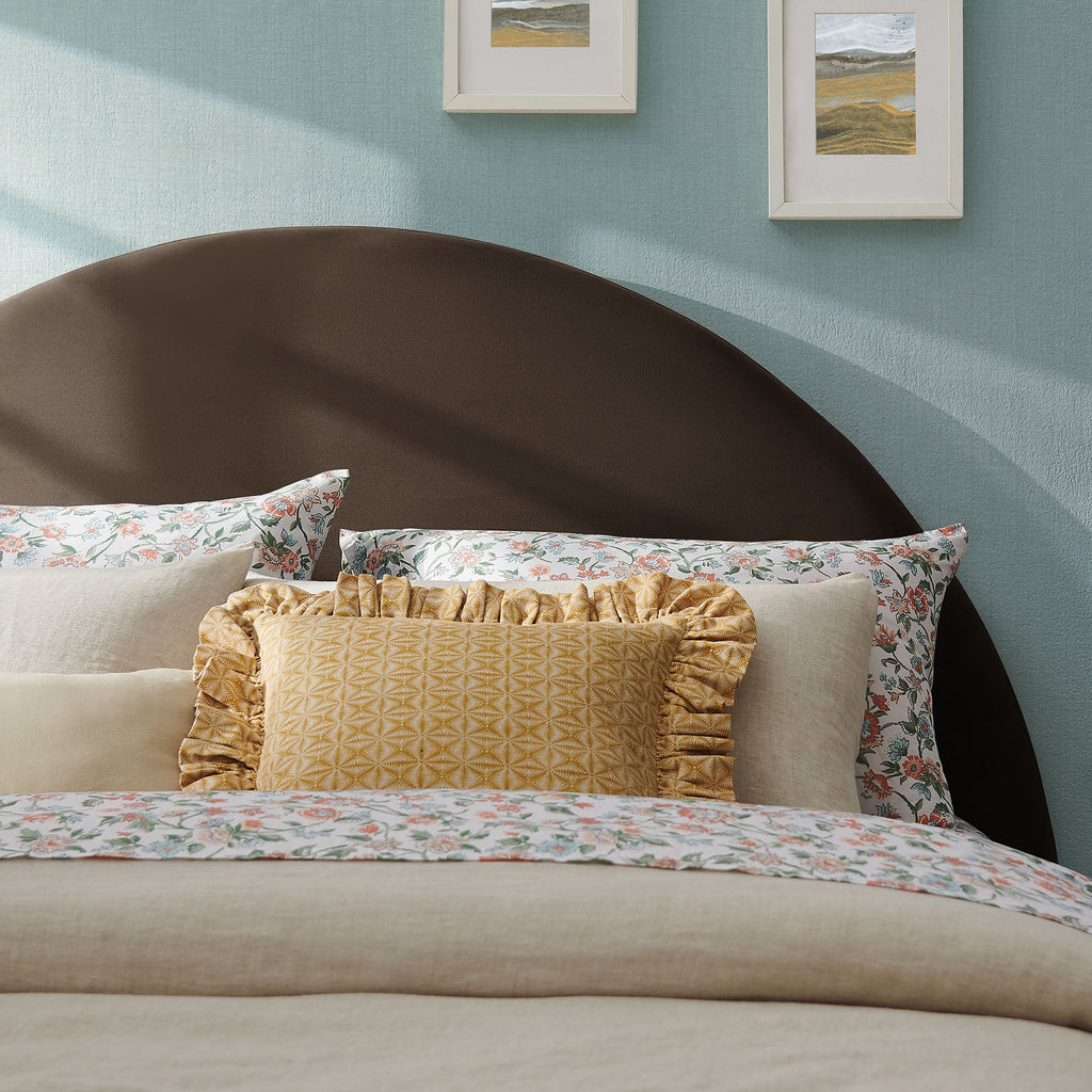 Resort Twin Size Stain-Resistant Performance Velvet Arched Headboard by Modway