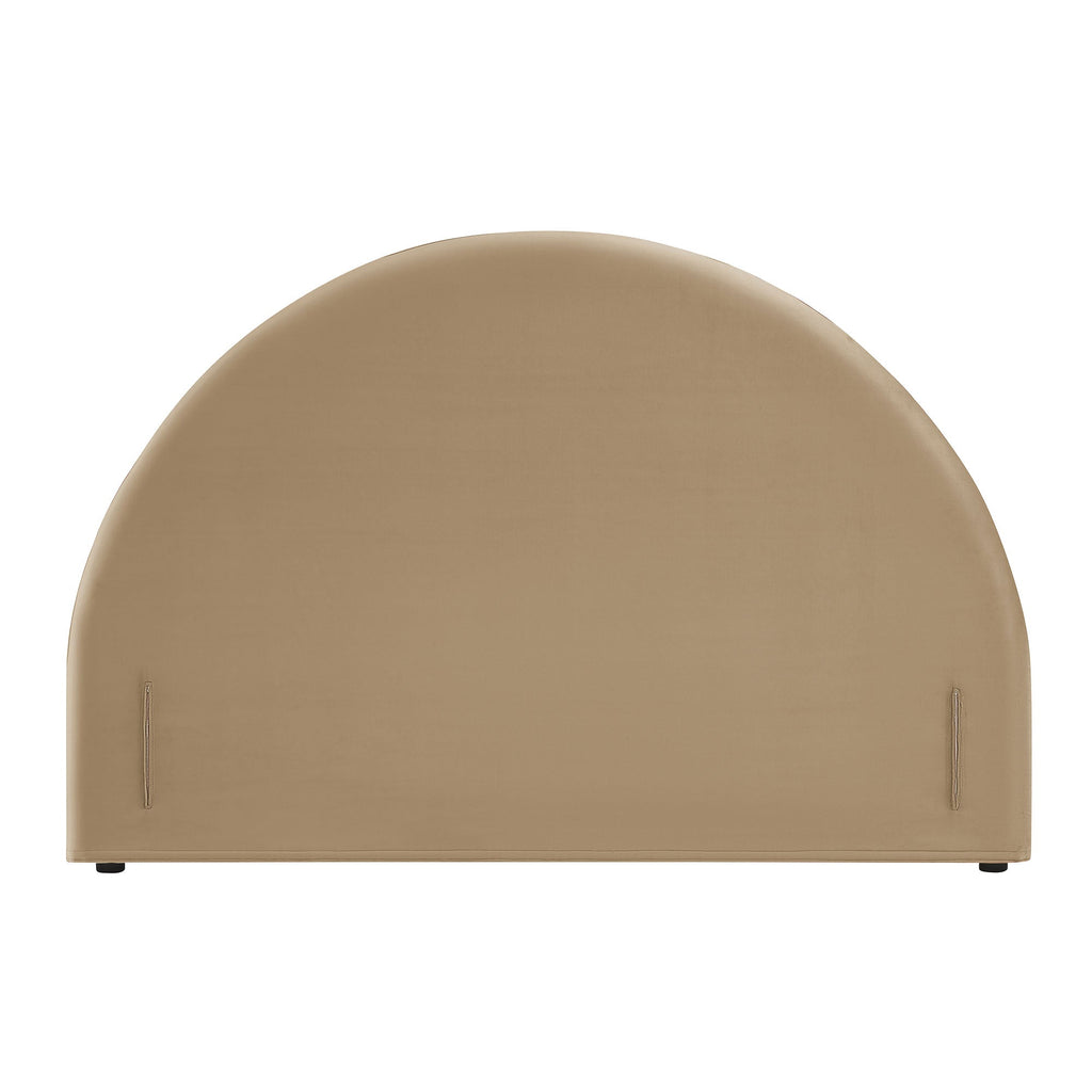 Resort Twin Size Stain-Resistant Performance Velvet Arched Headboard by Modway