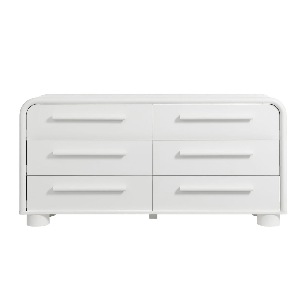 Bellamy Curved 6-Drawer Dresser by Modway
