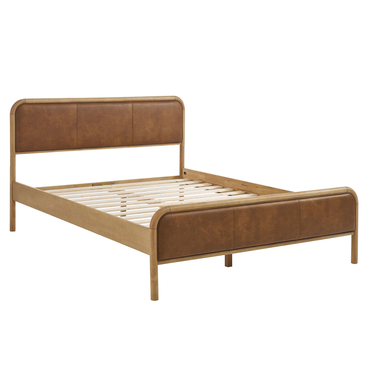 Wexford Vegan Leather Queen Platform Bed by Modway