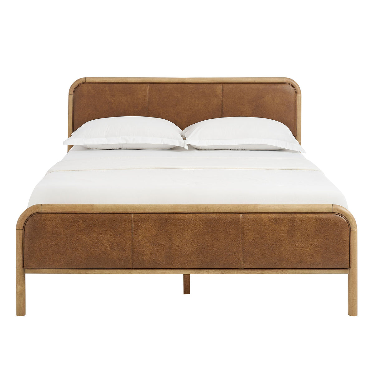 Wexford Vegan Leather Queen Platform Bed by Modway