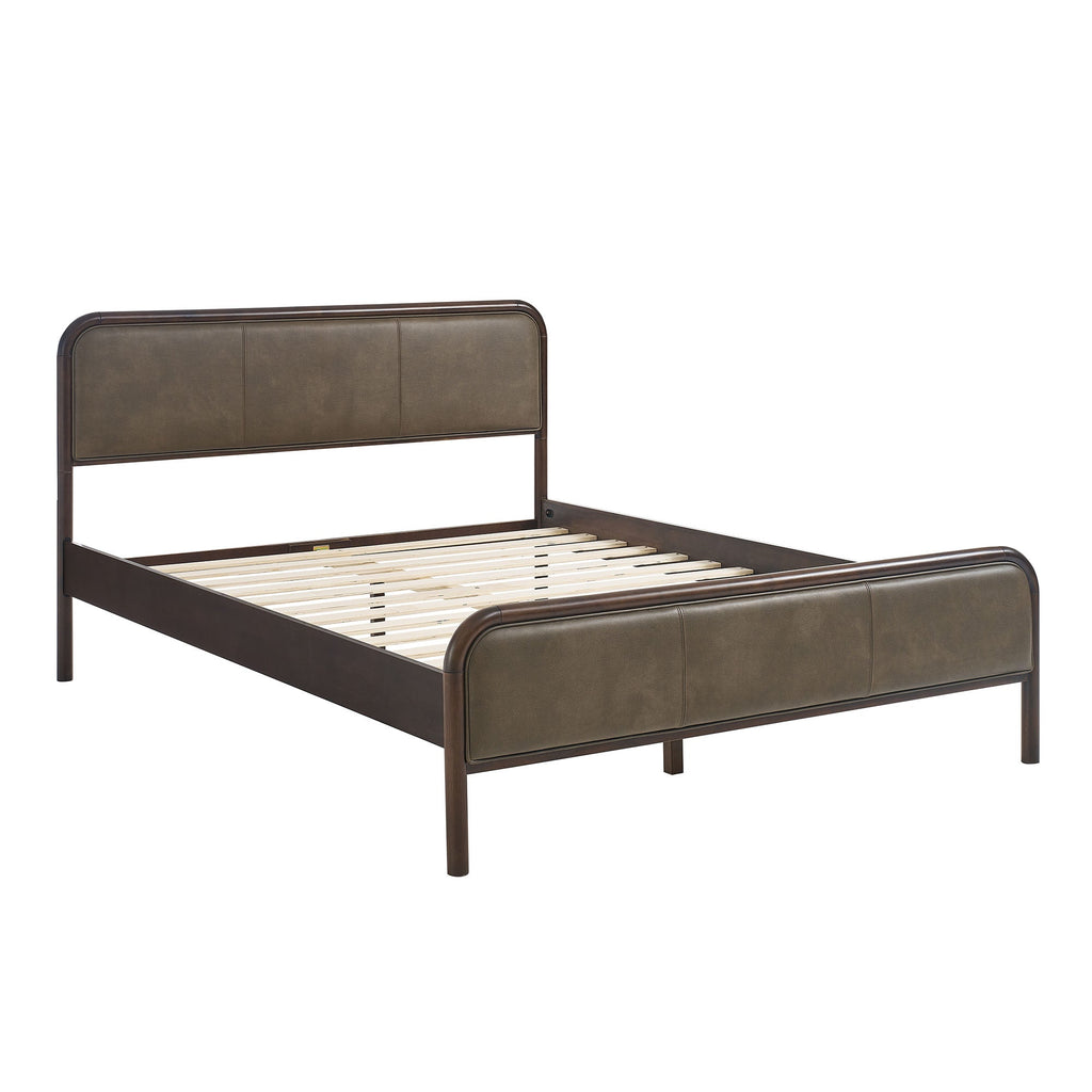 Wexford Vegan Leather Queen Platform Bed by Modway