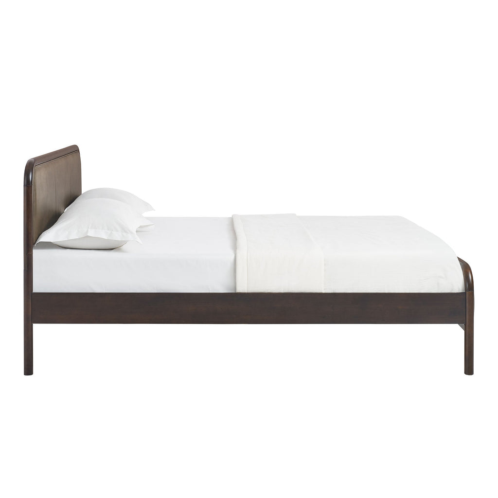 Wexford Vegan Leather Queen Platform Bed by Modway
