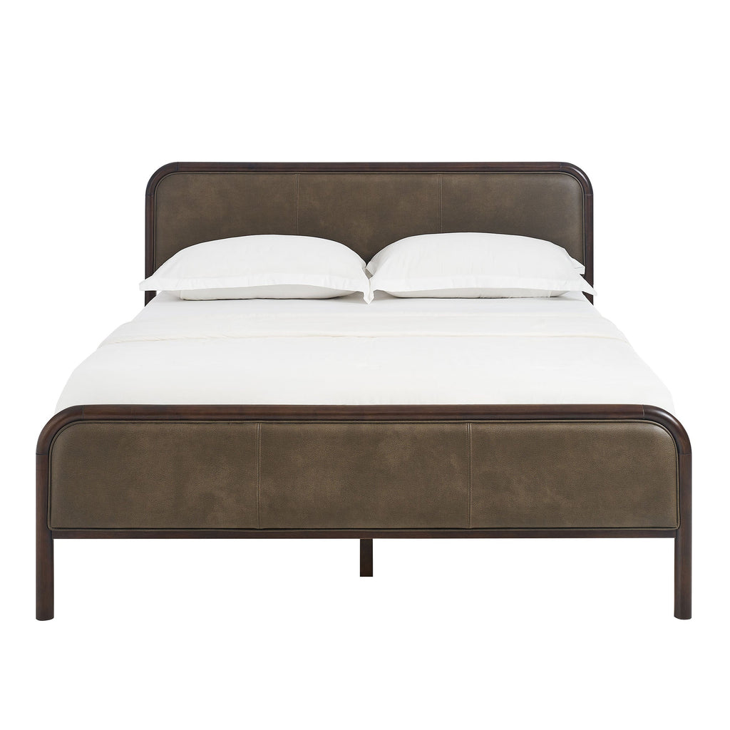 Wexford Vegan Leather Queen Platform Bed by Modway