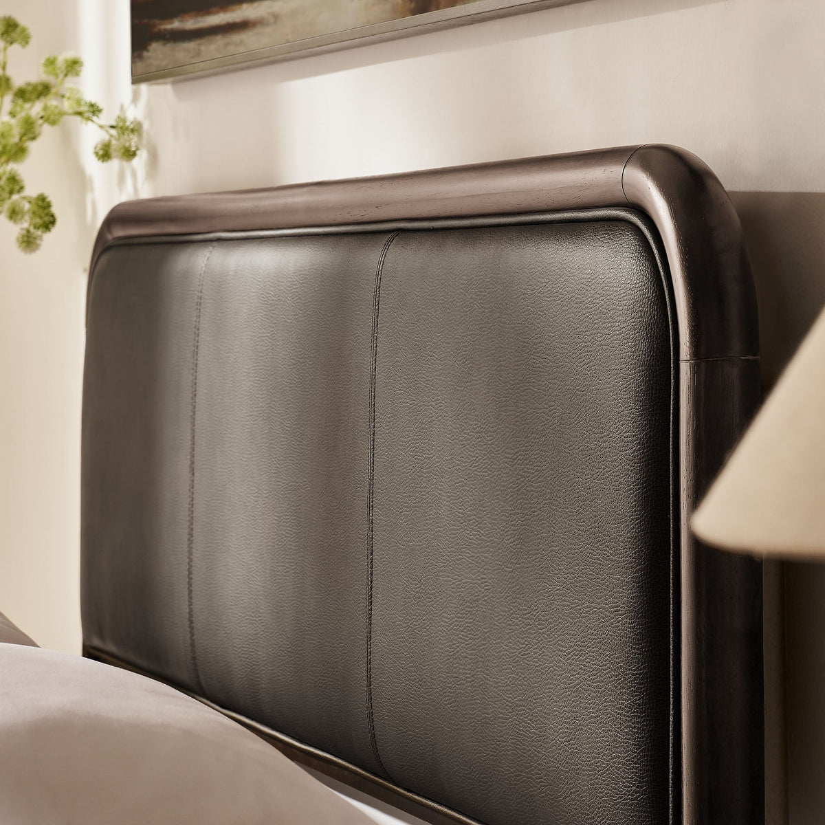 Wexford Vegan Leather Queen Platform Bed by Modway