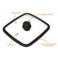 MASTERPAN Tempered Glass Lid, Fits Our 11x11" Pans (28cm)