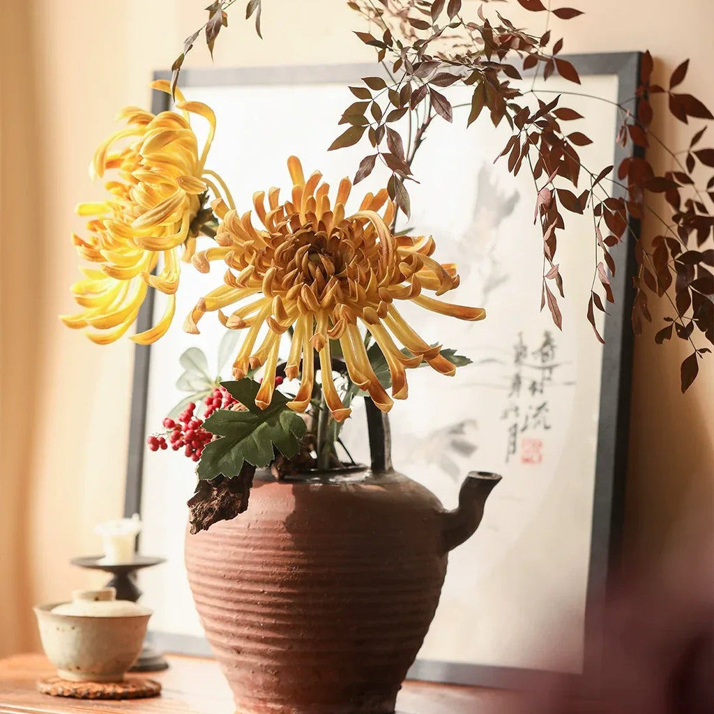 Heirloom Spider Chrysanthemum Stem – 29.9"
