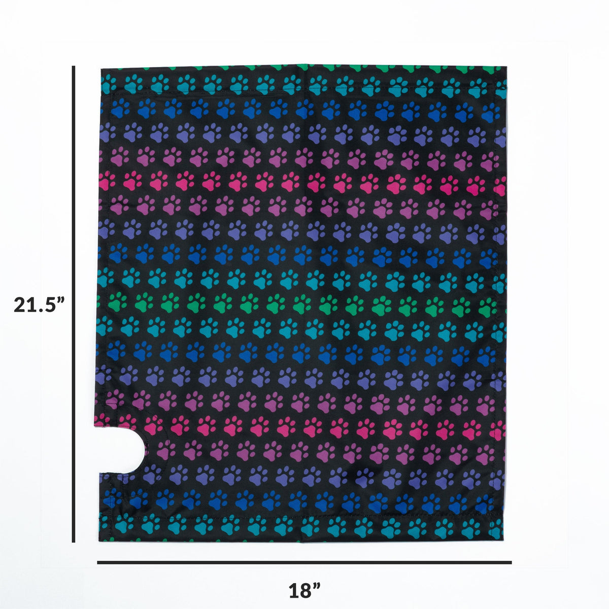 Rainbow Paws Magnetic Fabric Mailbox Cover