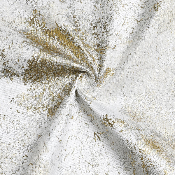 Majestic Tablecloth White Gold Tree