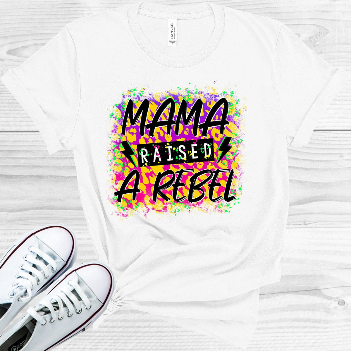 Mama Raised a Rebel Graphic Tee