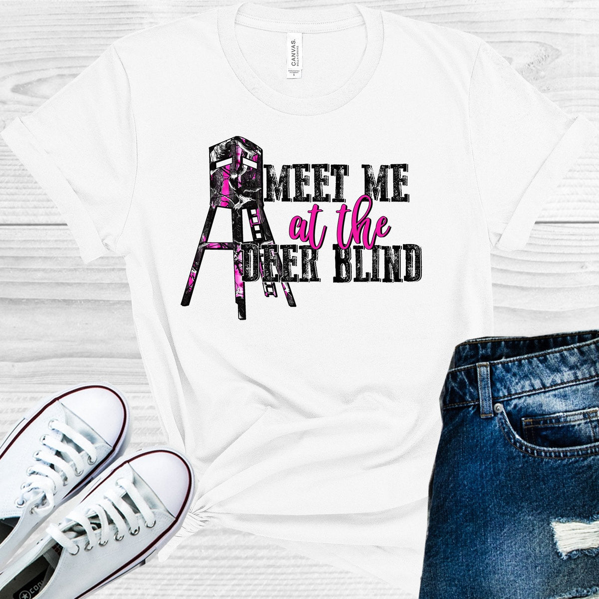 Meet Me at the Deer Blind Graphic Tee
