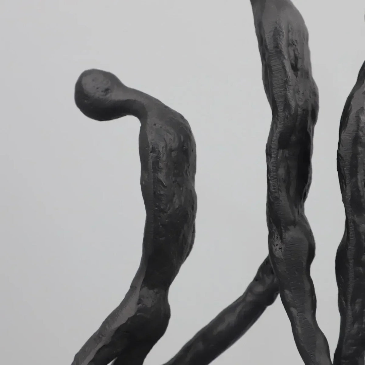 Modern Walking Human Figurines Sculpture