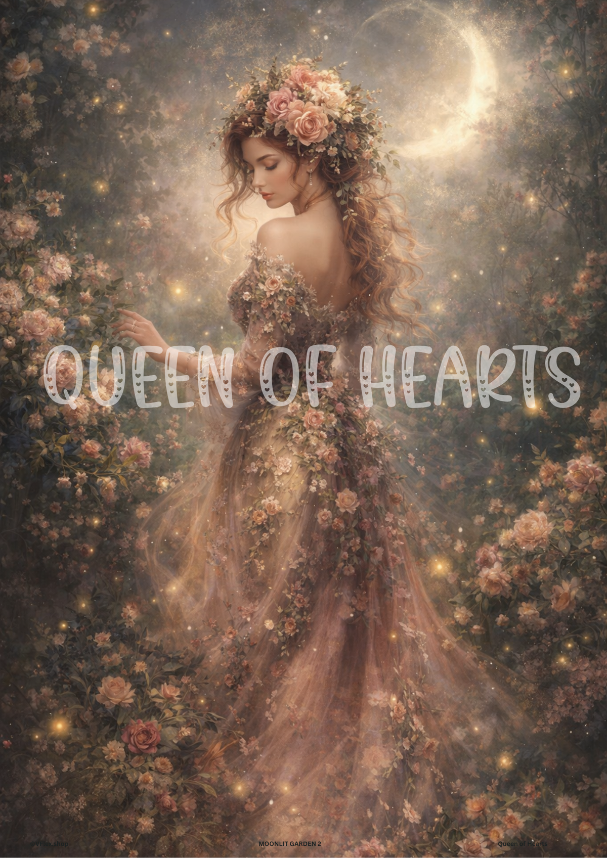 Queen of Hearts - Moonlit Garden 2