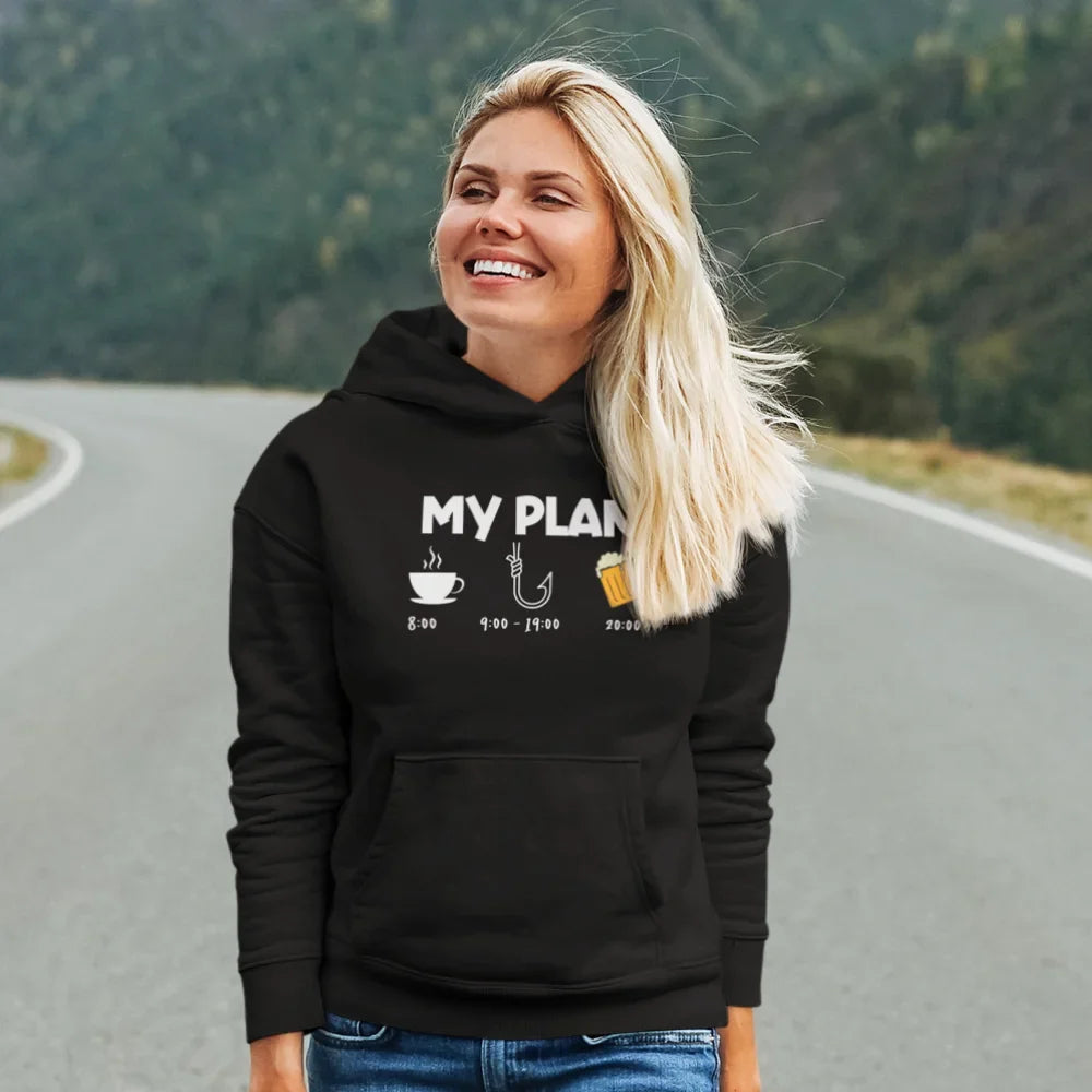 My Fishing Plan Unisex Hoodie
