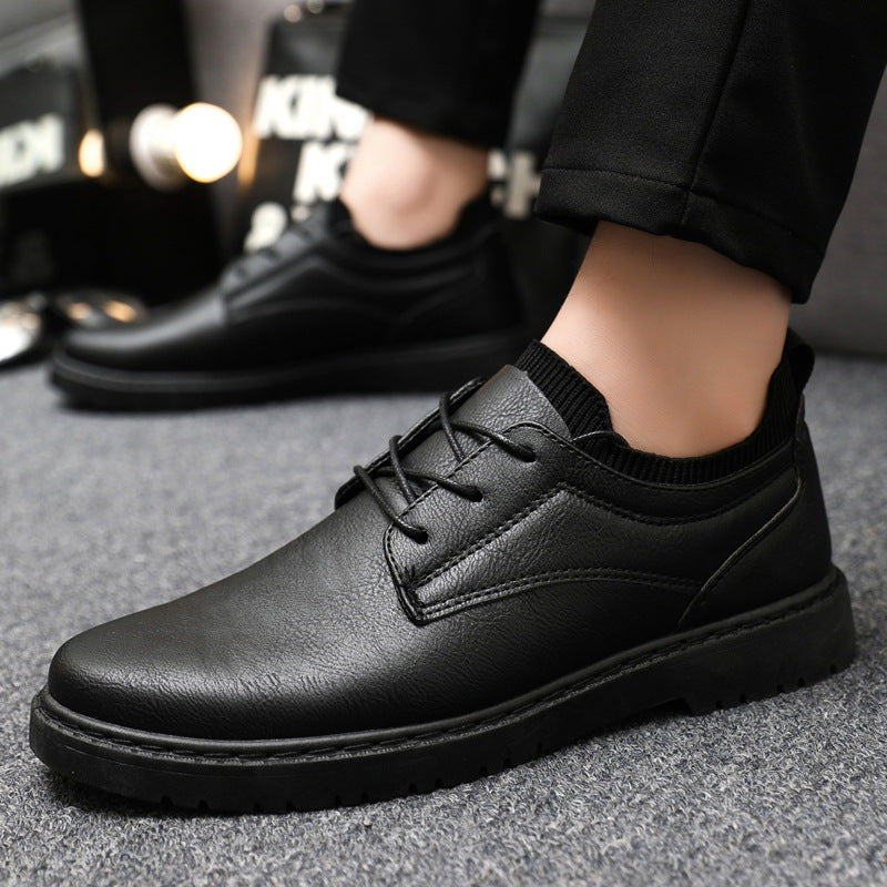 Plus Size Business Casual Leather Shoes Summer