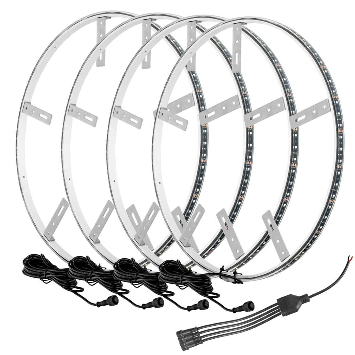 LED Light Wheel Rings ColorSHIFT - 4215334