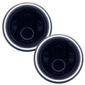 7in LED High Powered Headlights Black Bezel - 5769001