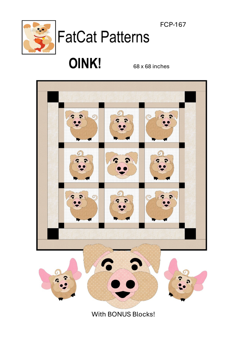 Oink! Downloadable Pattern