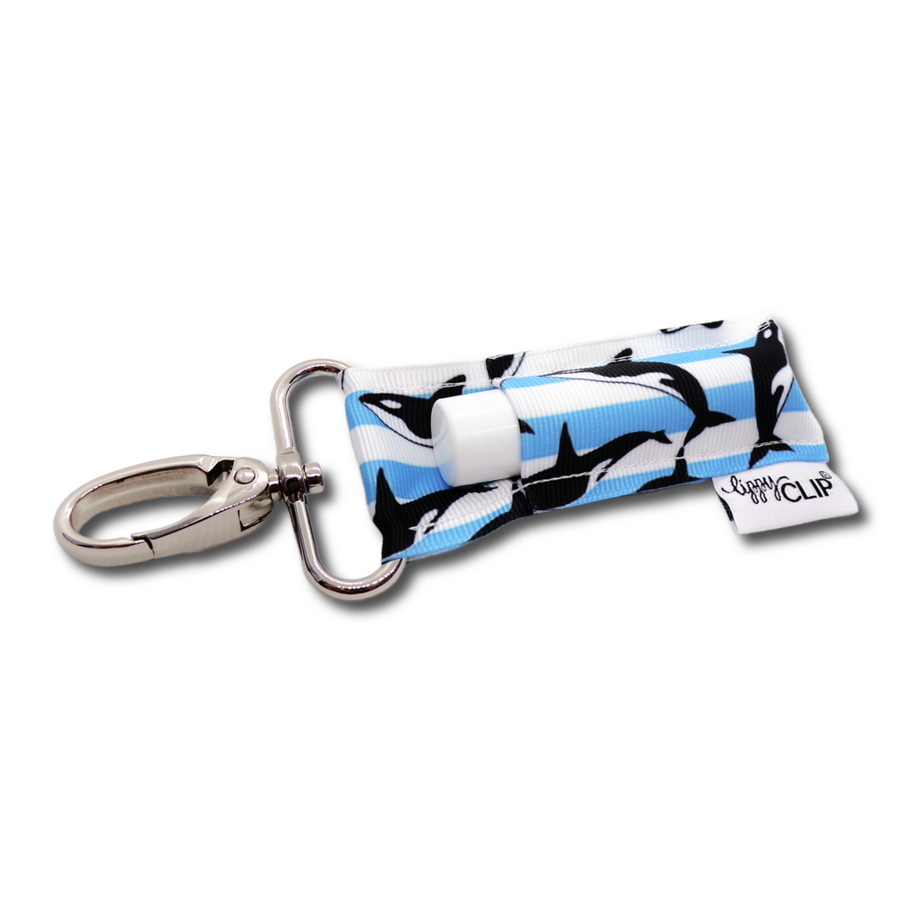 Orca Whale LippyClip® Lip Balm Holder