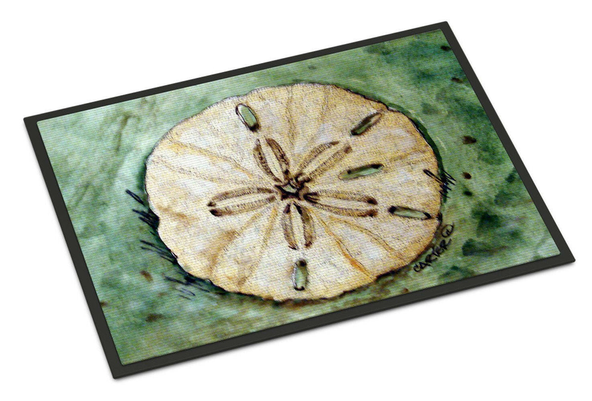 Sending Sand Dollars Back to Sea Doormat Indoor Outdoor 18H X 27W Front Door Mat Rugs for Entryway, Non Slip Washable
