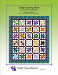 Scrap Busting Stars Quilt Pattern