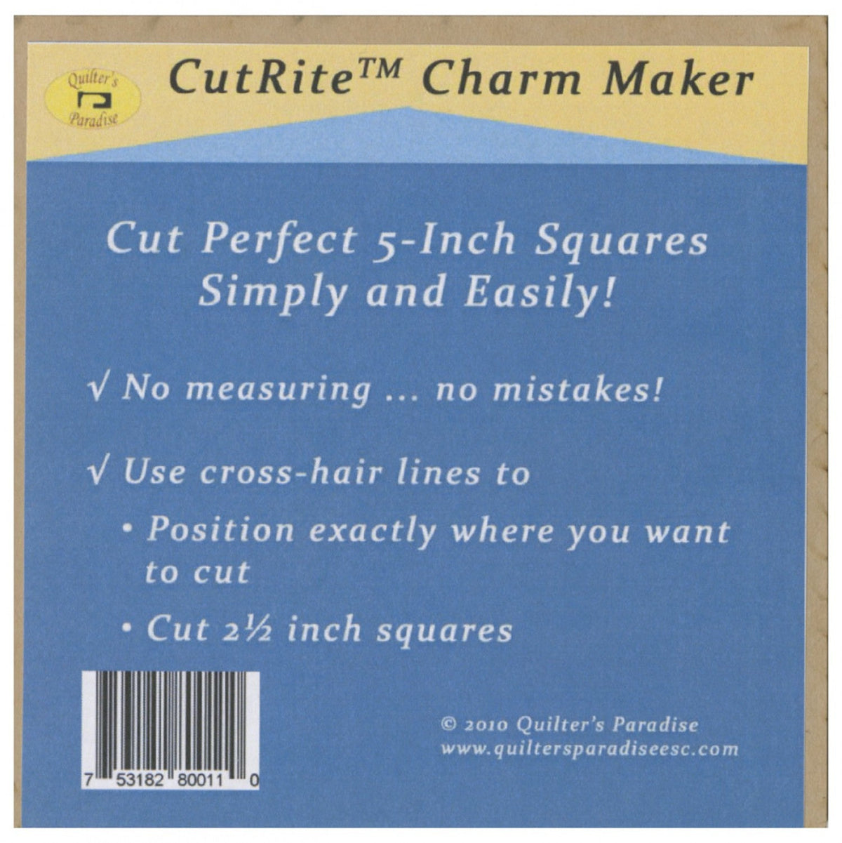 Cut Rite Charm Maker