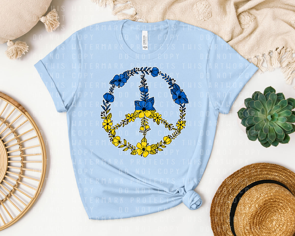 Ukraine Peace Graphic Tee