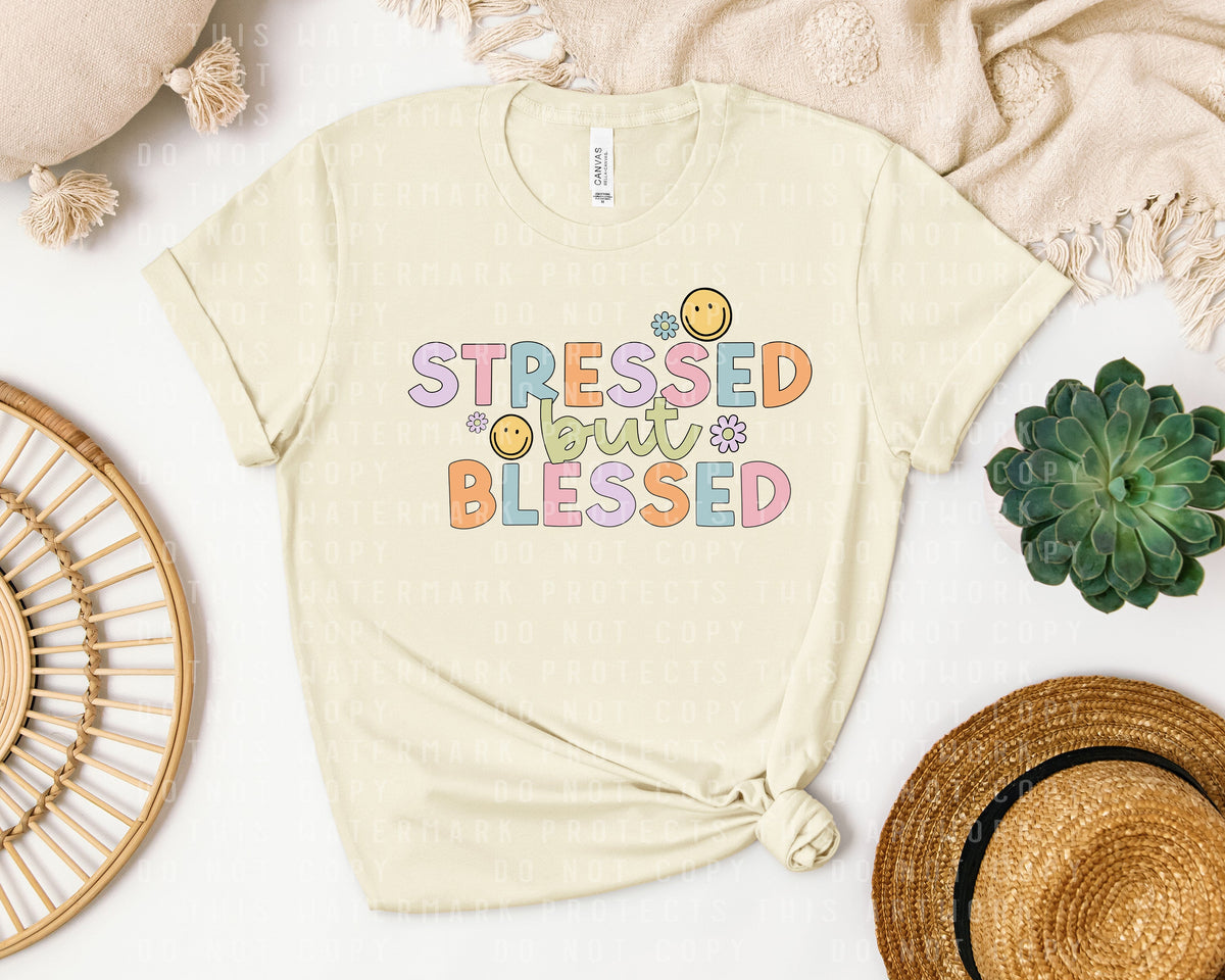 Stressed But Blessed Graphic Tee
