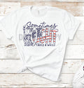 Sometimes the Fight Takes a While Graphic Tee