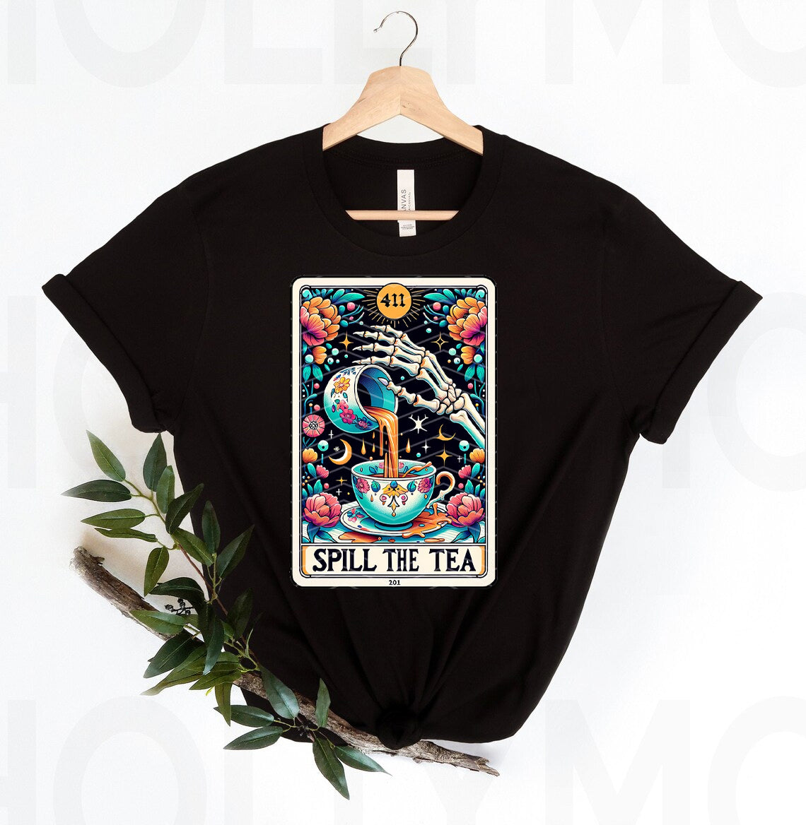 Spill the Tea Tarot Graphic Tee