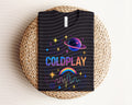 Coldplay Neon Graphic Tee