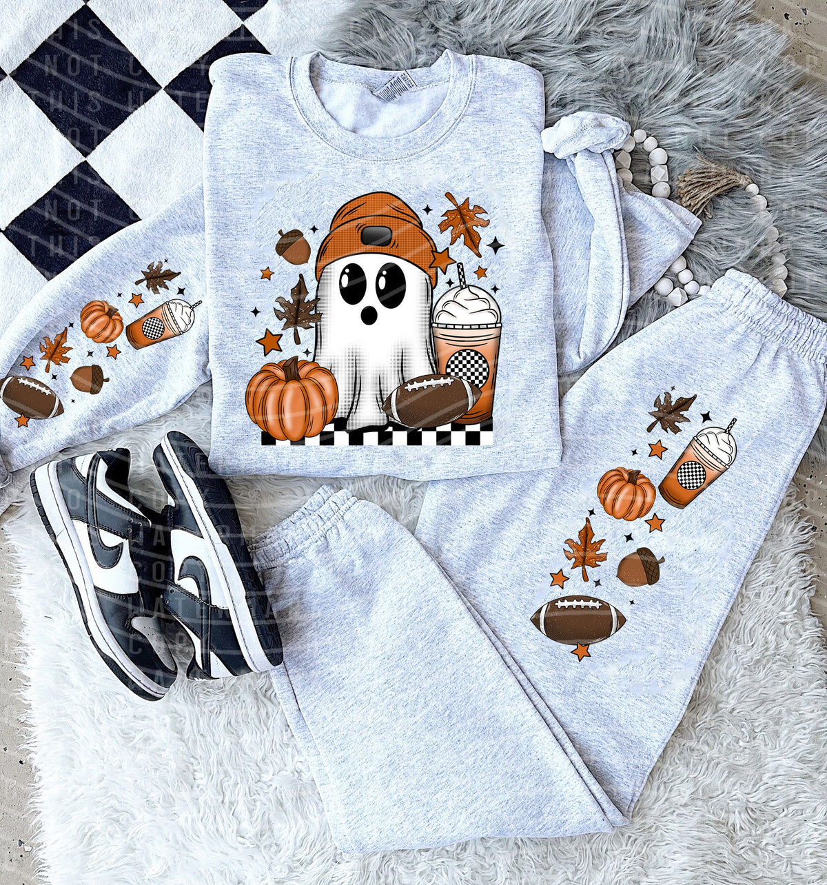 Football Ghost Graphic Tee