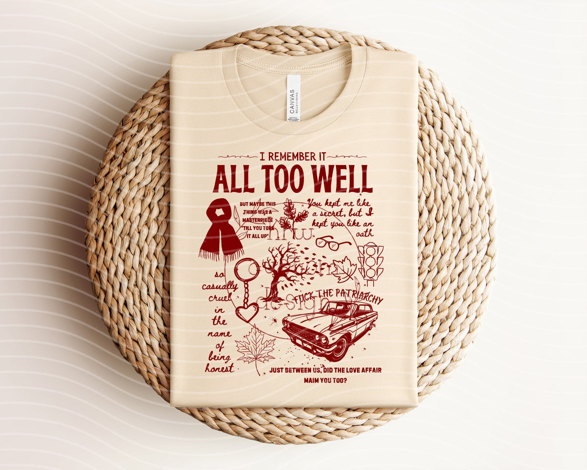 All Too Well Graphic Tee