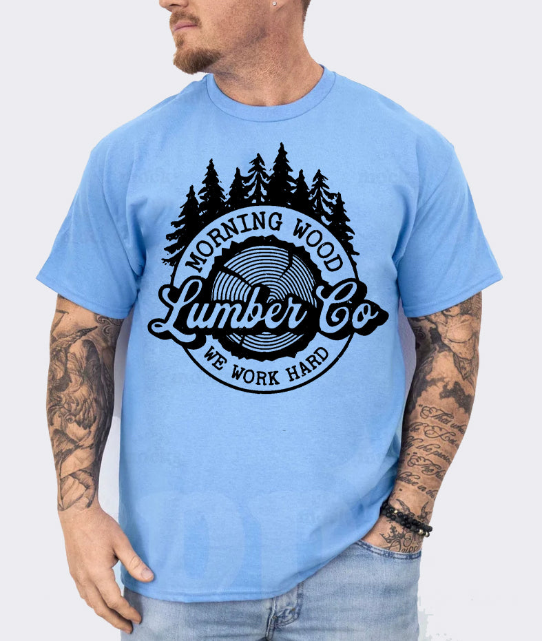 Morning Wood Lumber Co Graphic Tee