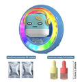 RGB Voice-Controlled Car Air Vent Rhythm Light | Aromatherapy Diffuser with 2 Unscented PE Tablets and 2 Refill Bottles