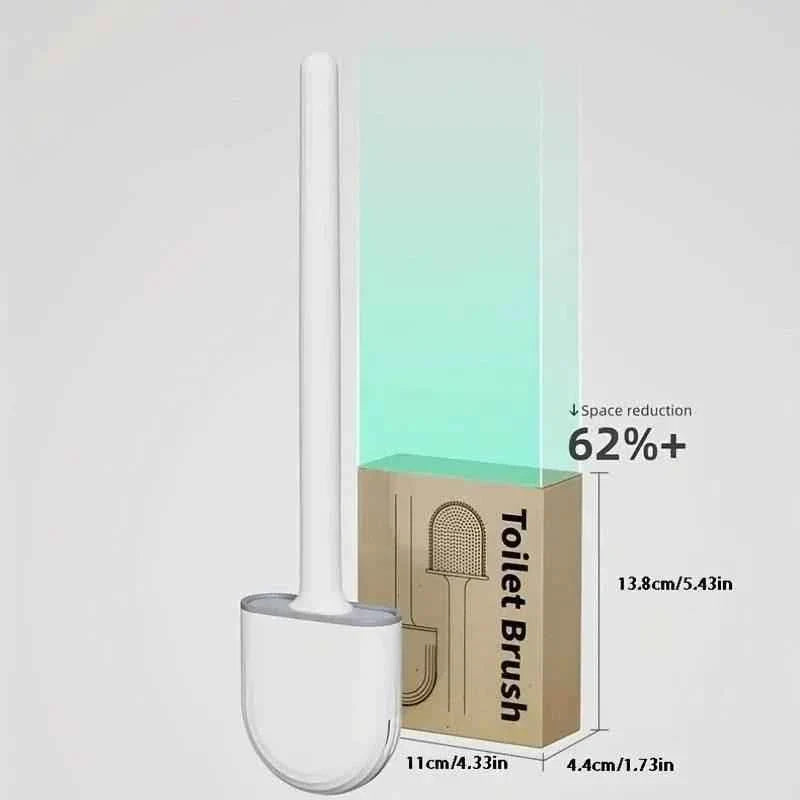 Wall Hanging Toilet Brush With Holder