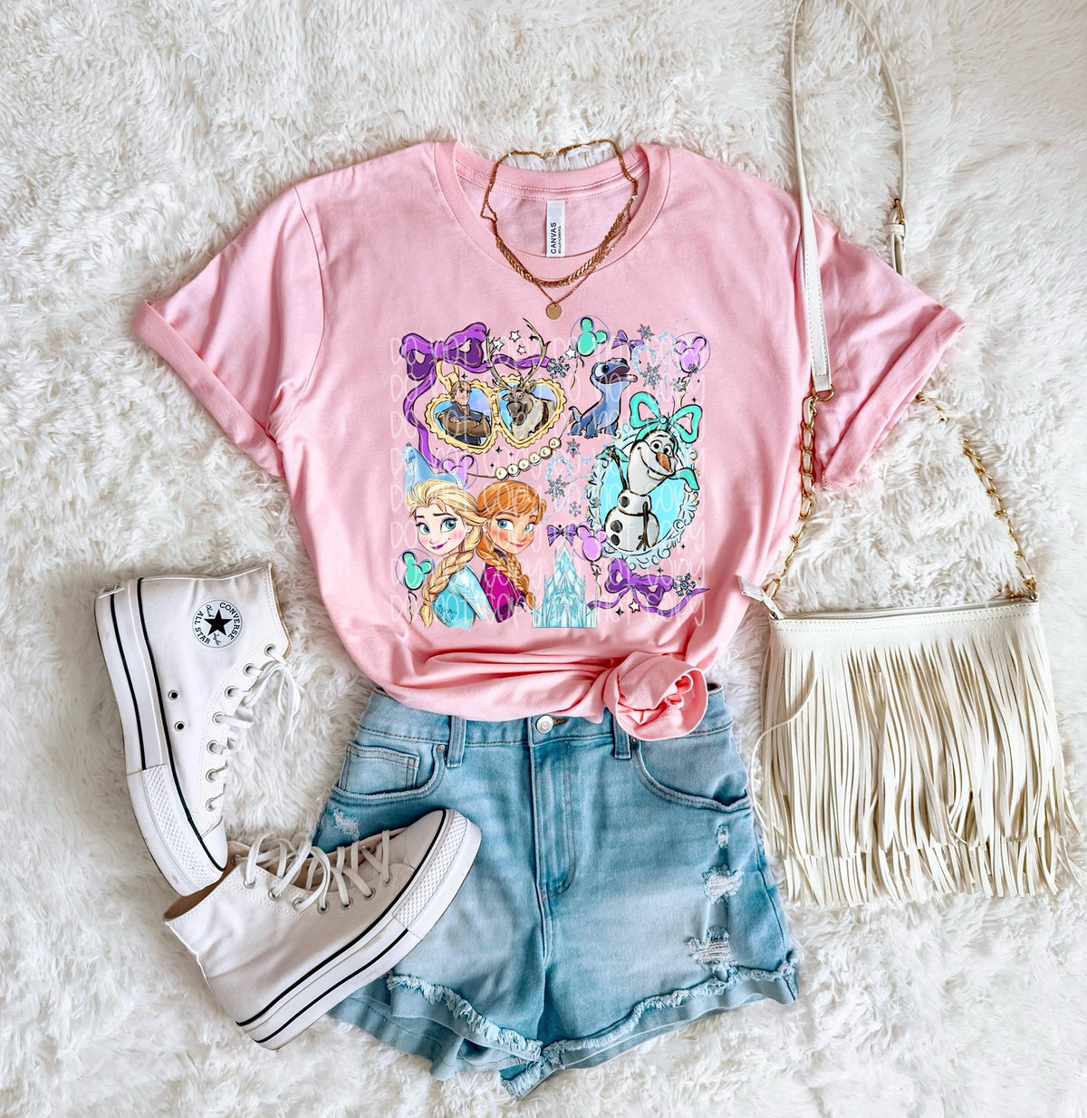 Frozen Locket Graphic Tee