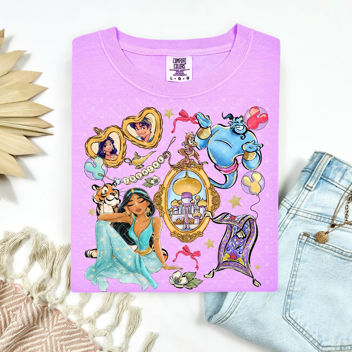 Jasmine Locket Graphic Tee